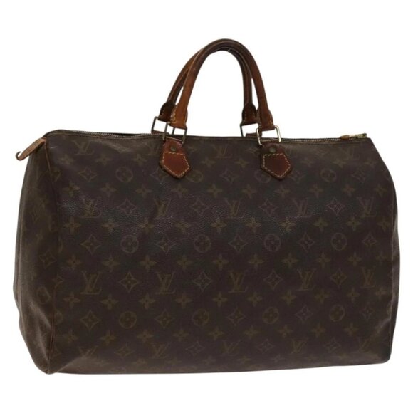 LOUIS VUITTON Monogram Speedy 40 Hand Bag M41522 LV Auth 135202 - Picture 2 of 16
